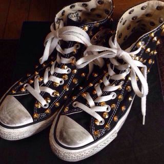 コンバース(CONVERSE)のvintageスタッズ付CONVERSE(スニーカー)