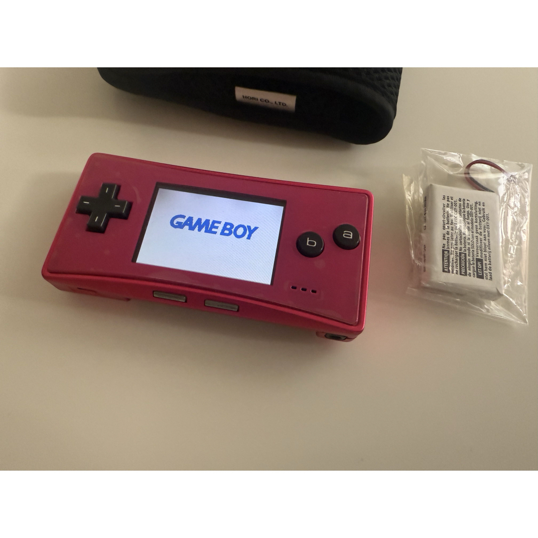 ゲームボーイ - gameboy micro ゲームボーイミクロ 欧州版 電池 ゲームボーイ - gameboy micro ゲームボーイミクロ 欧州版 電池