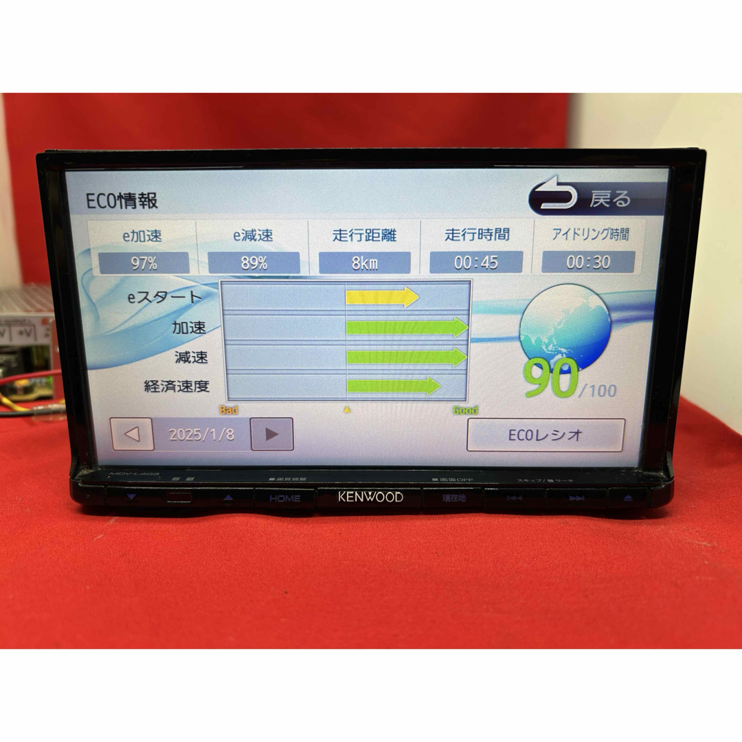 KENWOOD - ⭐︎美品⭐︎ KENWOOD 2024年地図 MDV-L403 新品 KENWOOD - ⭐︎美品⭐︎ KENWOOD 2024年地図 MDV-L403 新品