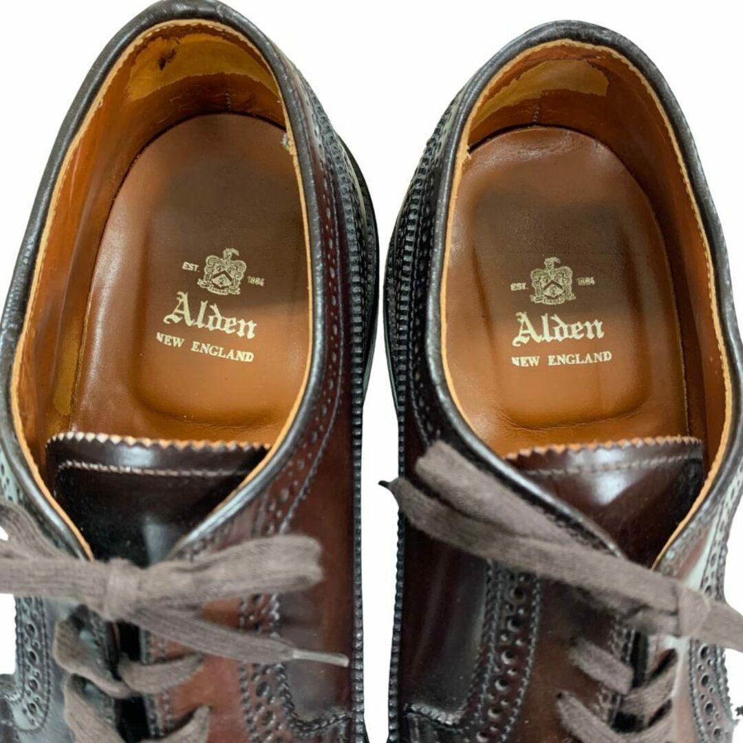 Alden - オールデン 975 コードバン ウィングチップ サイズ9.5D Alden - オールデン 975 コードバン ウィングチップ サイズ9.5D
