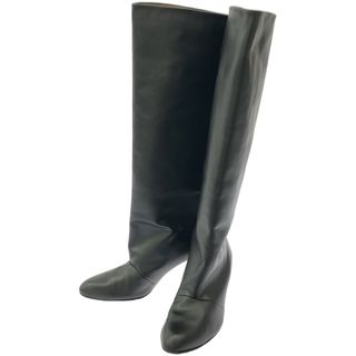 Carmen Salas カルメンサラス 21AW ヒールロングレザーブーツ Carmen Salas カルメンサラス 21AW ヒールロングレザーブーツ
