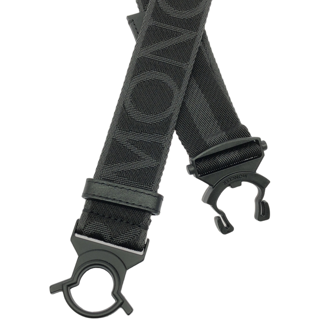 MONCLER - MONCLER モンクレール JACQUARD BELT ジャガードロゴ MONCLER - MONCLER モンクレール JACQUARD BELT ジャガードロゴ