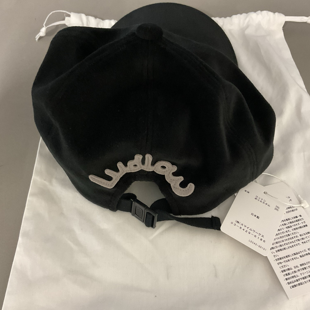 LUDLOW - ラドロー ロゴキャップ ブラック キャップ ludlow 新品 LUDLOW - ラドロー ロゴキャップ ブラック キャップ ludlow 新品