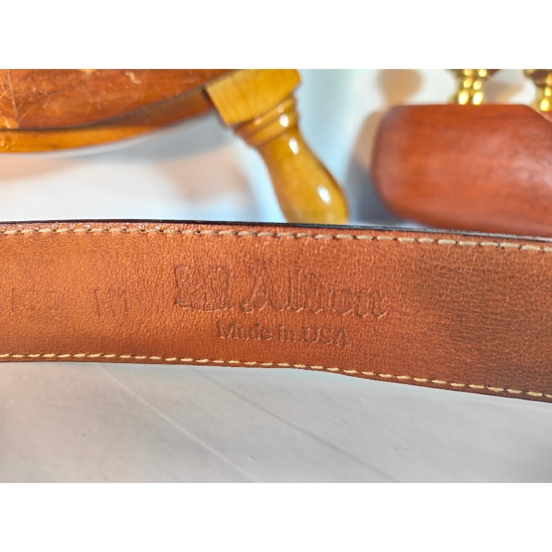 Alden - 【シェルコードバン】Alden 正規品 高級レザーベルト Alden - 【シェルコードバン】Alden 正規品 高級レザーベルト