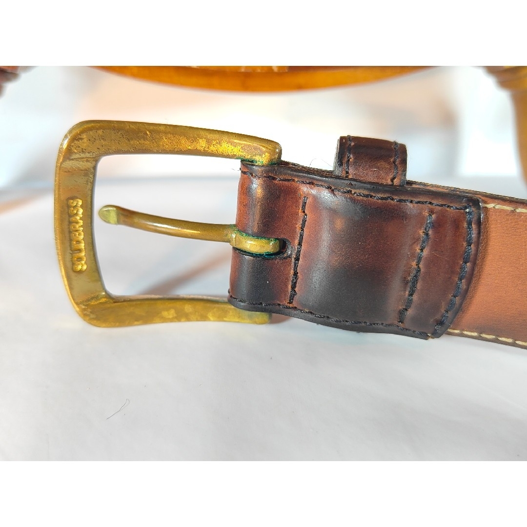 Alden - 【シェルコードバン】Alden 正規品 高級レザーベルト Alden - 【シェルコードバン】Alden 正規品 高級レザーベルト
