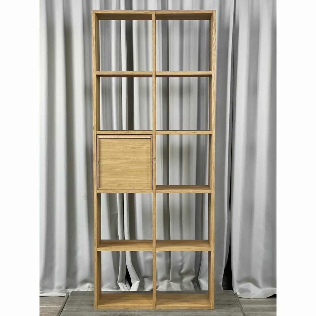 MUJI (無印良品) - GJ28 無印 良品 オーク材 ユニット シェルフ MUJI (無印良品) - GJ28 無印 良品 オーク材 ユニット シェルフ