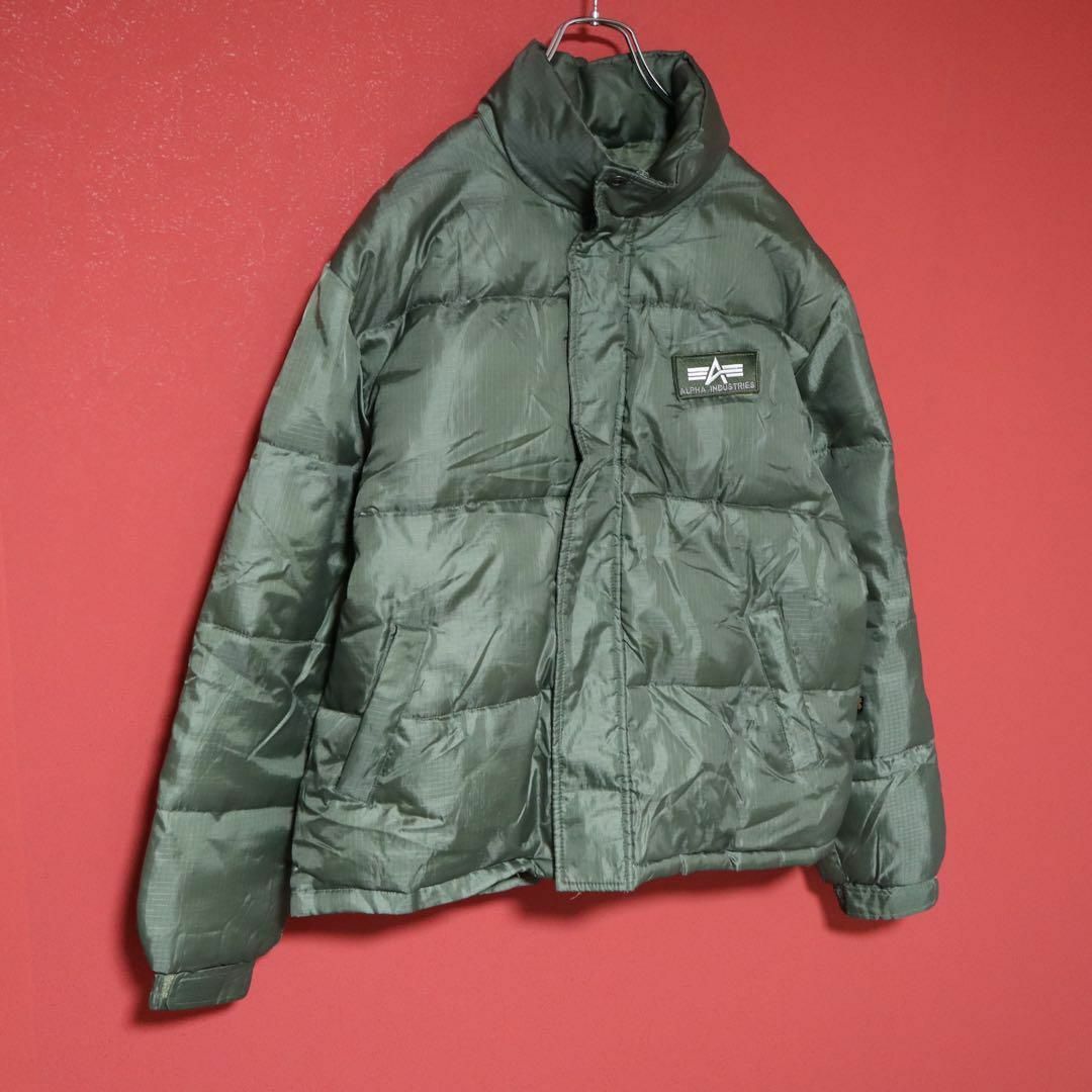 ALPHA INDUSTRIES - ALPHA INDUSTRIES ロゴデザイン オーバー ALPHA INDUSTRIES - ALPHA INDUSTRIES ロゴデザイン オーバー