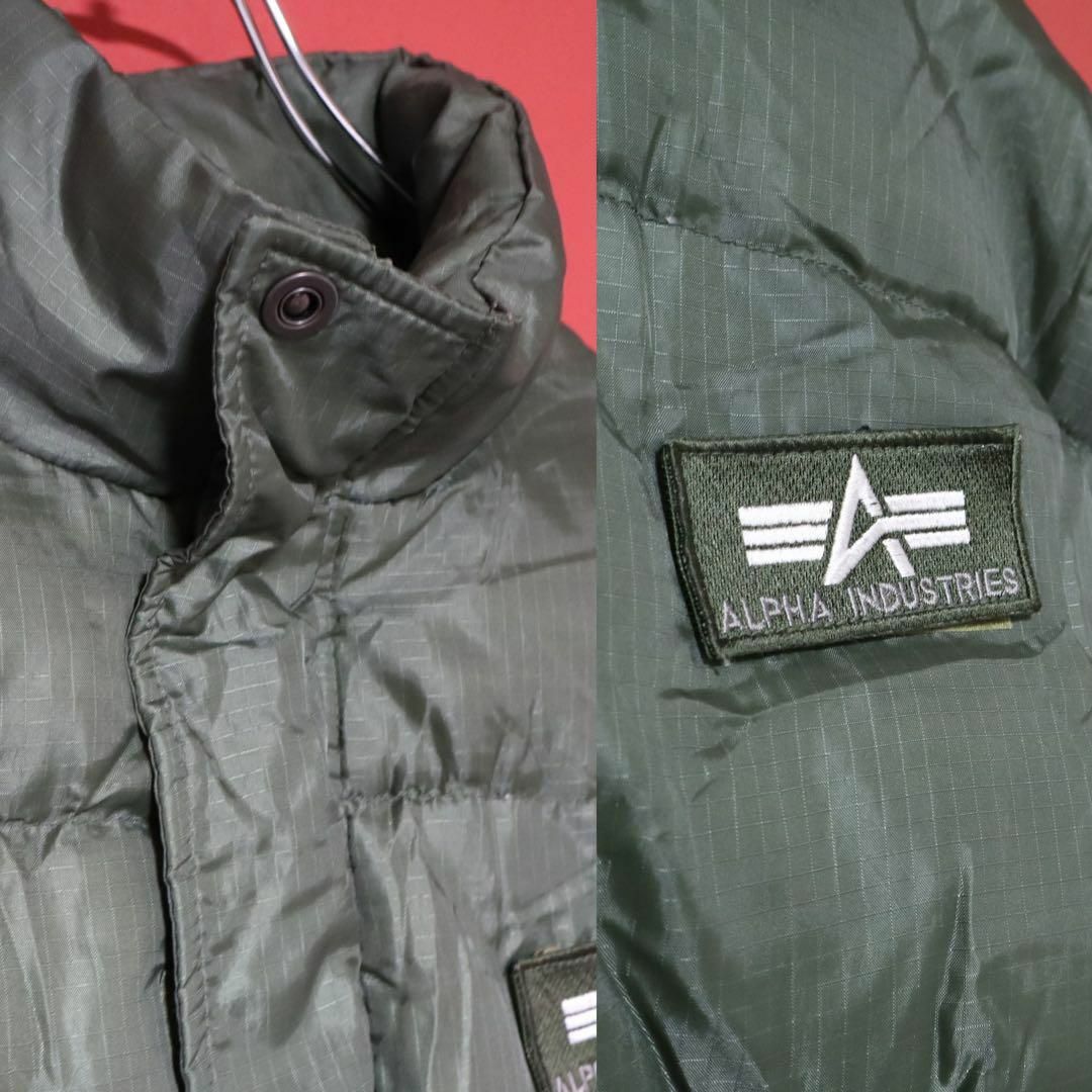 ALPHA INDUSTRIES - ALPHA INDUSTRIES ロゴデザイン オーバー ALPHA INDUSTRIES - ALPHA INDUSTRIES ロゴデザイン オーバー
