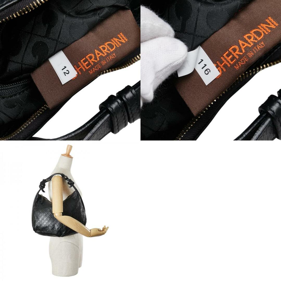GHERARDINI - ゲラルディーニ ロゴ型押し ハンドバッグ ワン GHERARDINI - ゲラルディーニ ロゴ型押し ハンドバッグ ワン