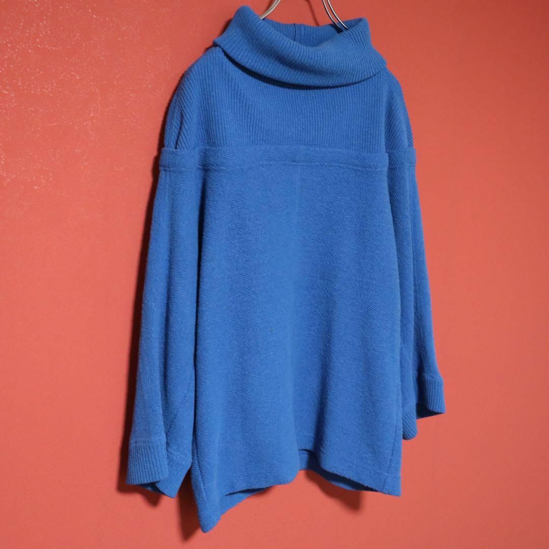 ISSEY MIYAKE - ISSEY MIYAKE 80s 筆タグ ブルー切替 変形 ISSEY MIYAKE - ISSEY MIYAKE 80s 筆タグ ブルー切替 変形