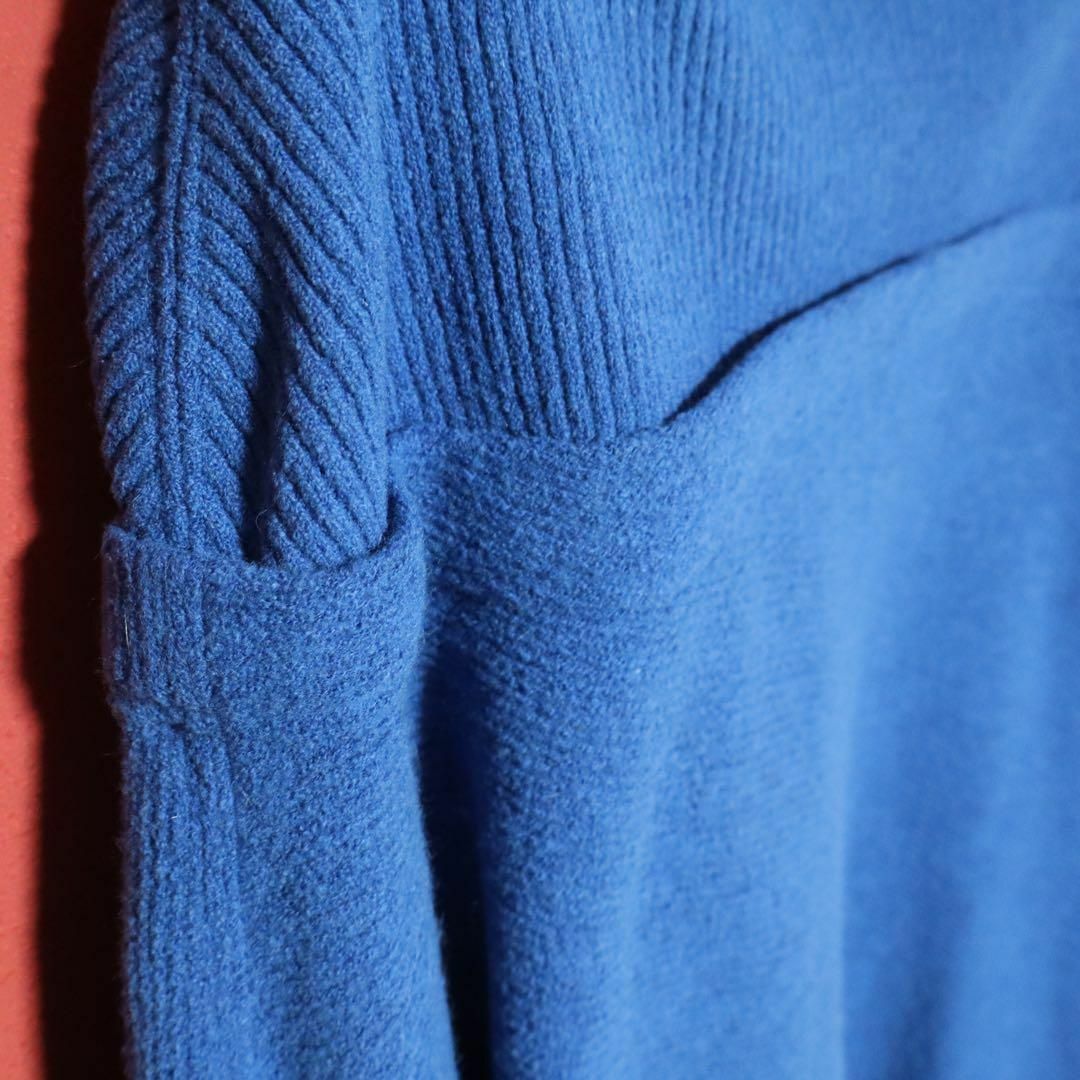 ISSEY MIYAKE - ISSEY MIYAKE 80s 筆タグ ブルー切替 変形 ISSEY MIYAKE - ISSEY MIYAKE 80s 筆タグ ブルー切替 変形