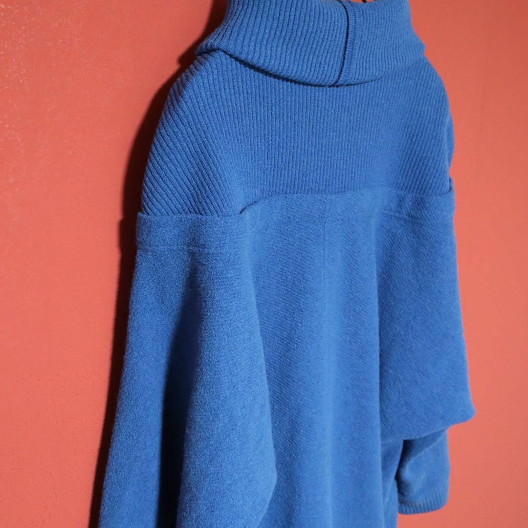 ISSEY MIYAKE - ISSEY MIYAKE 80s 筆タグ ブルー切替 変形 ISSEY MIYAKE - ISSEY MIYAKE 80s 筆タグ ブルー切替 変形