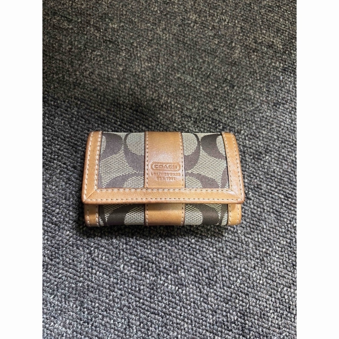 COACH - コーチ キーケース キャメル レザー ブラウン ブランド COACH - コーチ キーケース キャメル レザー ブラウン ブランド