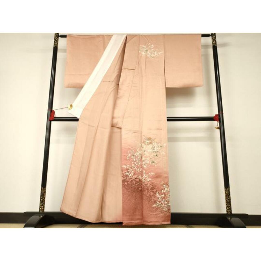 平和屋着物▽訪問着 単衣 中国三大刺繍 汕頭刺繍 スワトウ刺繍 平和屋着物▽訪問着 単衣 中国三大刺繍 汕頭刺繍 スワトウ刺繍