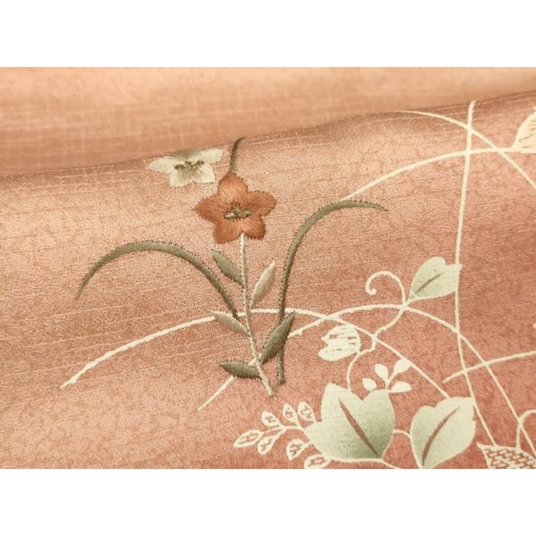 平和屋着物▽訪問着 単衣 中国三大刺繍 汕頭刺繍 スワトウ刺繍 平和屋着物▽訪問着 単衣 中国三大刺繍 汕頭刺繍 スワトウ刺繍