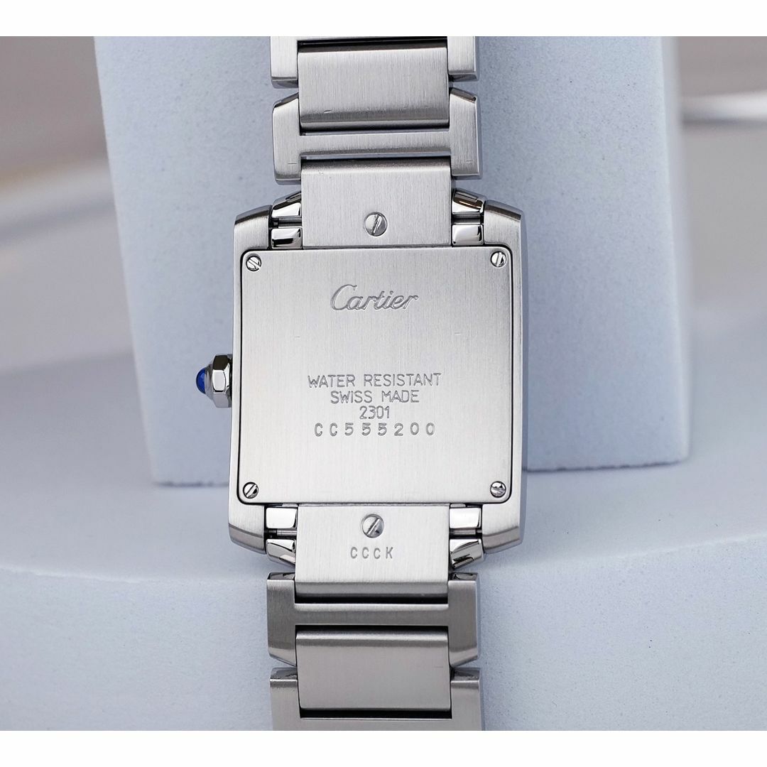 Cartier - 美品 カルティエ タンク フランセーズ シルバー Cartier - 美品 カルティエ タンク フランセーズ シルバー