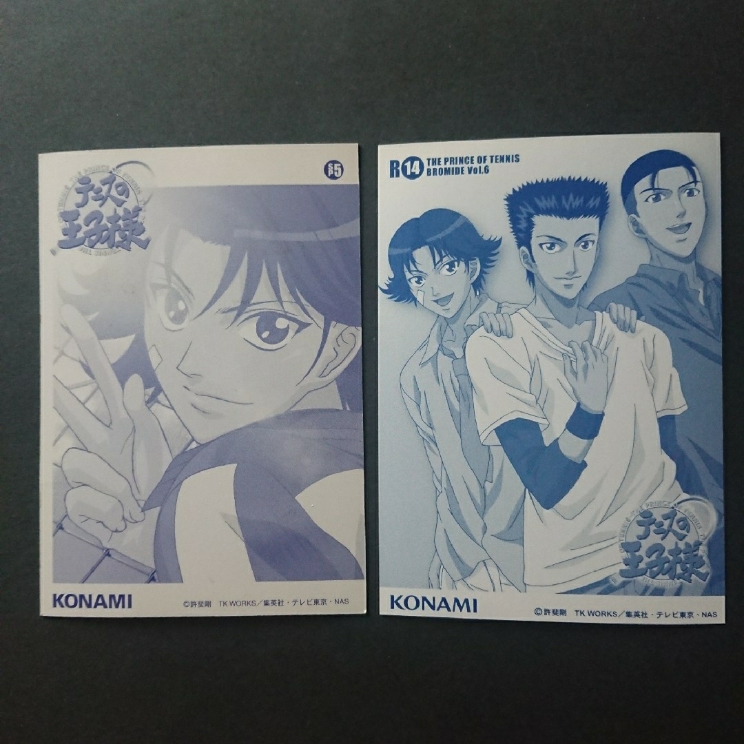 KONAMI - コナミ テニスの王子様 ブロマイド:菊丸英二 7枚セット KONAMI - コナミ テニスの王子様 ブロマイド:菊丸英二 7枚セット