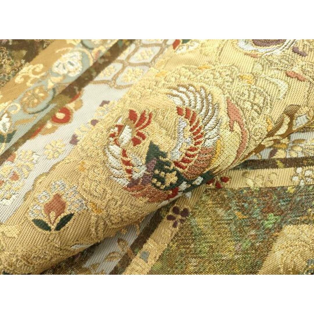 平和屋着物○六通柄袋帯 手織 正倉院裂瑞祥文様 引箔 正絹 逸品 平和屋着物○六通柄袋帯 手織 正倉院裂瑞祥文様 引箔 正絹 逸品