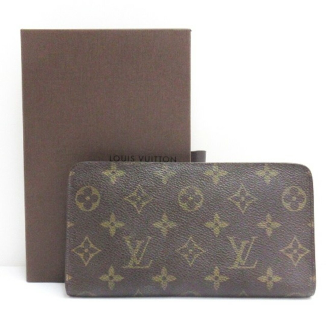 LOUIS VUITTON - ルイヴィトン モノグラム ポルトモネジップ 長 LOUIS VUITTON - ルイヴィトン モノグラム ポルトモネジップ 長