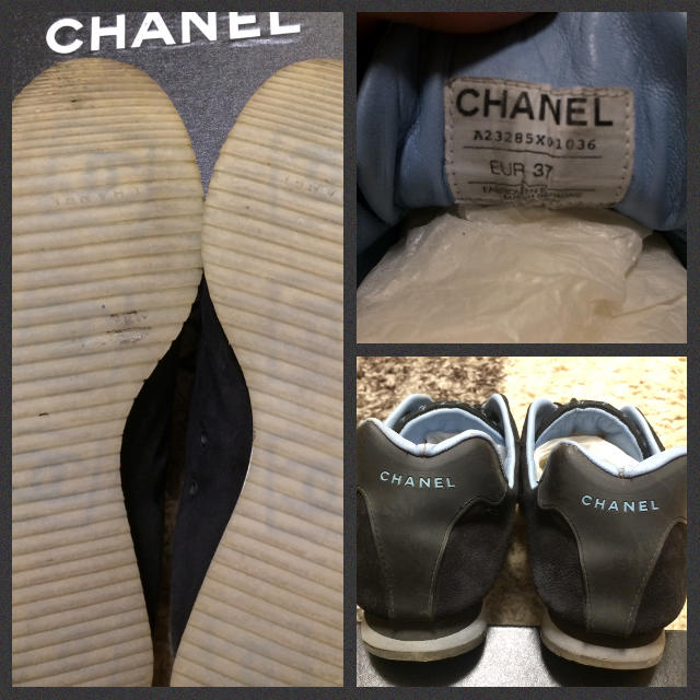 CHANEL(シャネル)の【ちゅうたろう様】CHANEL⋆スニーカー⋆37(23.5㎝) レディースの靴/シューズ(スニーカー)の商品写真