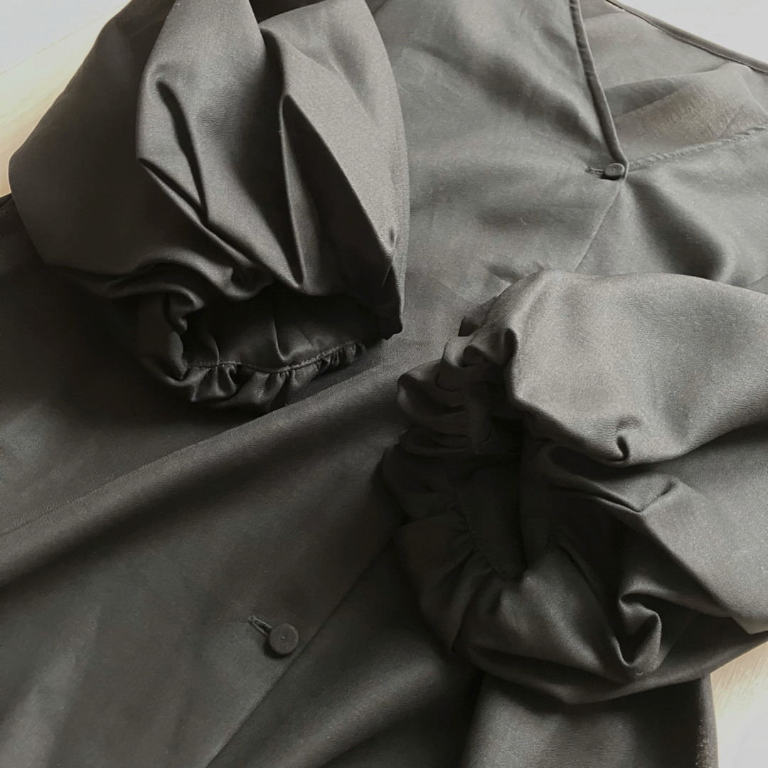 Plage - 【新品】plage Sheer ギャザースリーブブラウス シアー Plage - 【新品】plage Sheer ギャザースリーブブラウス シアー