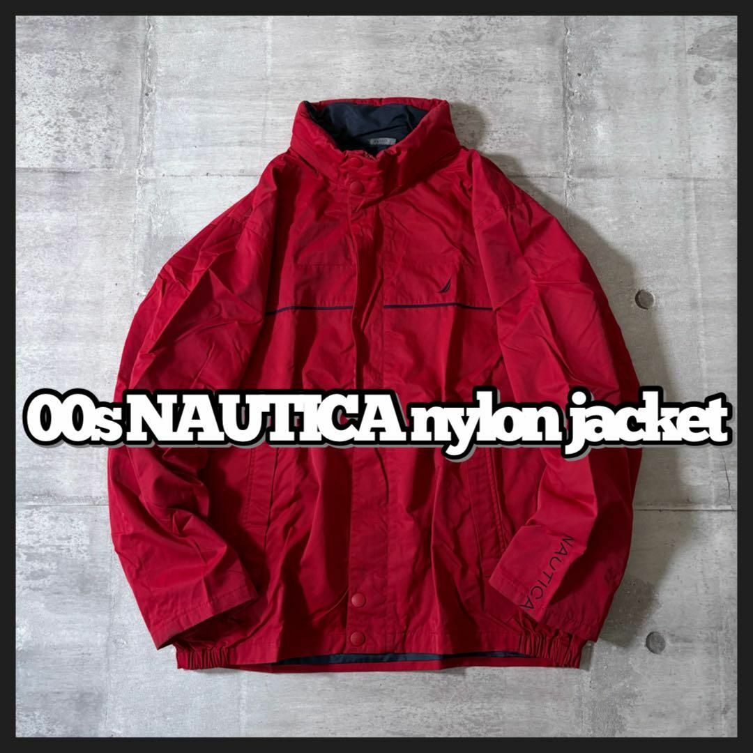 NAUTICA - 00s archive NAUTICA ナイロンジャケット y2k テック NAUTICA - 00s archive NAUTICA ナイロンジャケット y2k テック