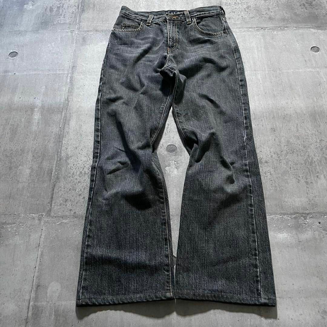 ARMANI JEANS - 00s archive ARMANI ブーツカット ブラック ARMANI JEANS - 00s archive ARMANI ブーツカット ブラック
