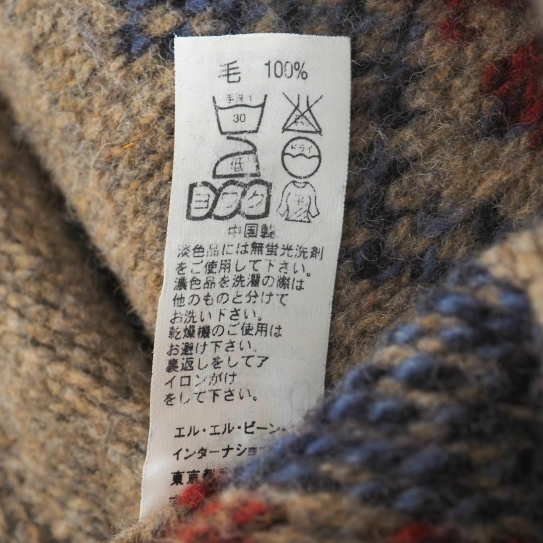 L.L.Bean - エルエルビーン ニット セーター ノルディック柄 L.L.Bean - エルエルビーン ニット セーター ノルディック柄