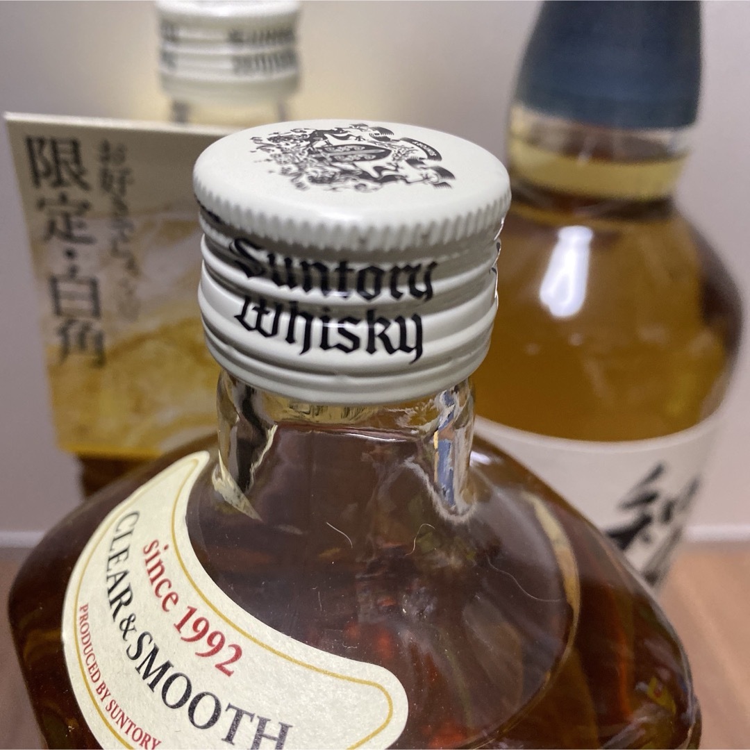 サントリー - 白角2019年購入1本、白角復刻版1本、知多1本 合計3 サントリー - 白角2019年購入1本、白角復刻版1本、知多1本 合計3