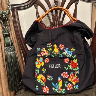 FEILER - 新品 Ball&Chain FEILER エコバッグ M ブラック ハイジ FEILER - 新品 Ball&Chain FEILER エコバッグ M ブラック ハイジ