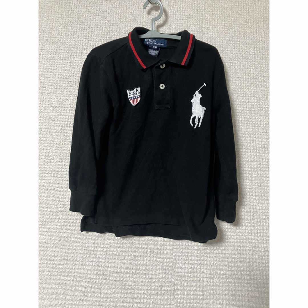 POLO RALPH LAUREN - USA製 Polo by Ralph Lauren 黒 長袖 POLO RALPH LAUREN - USA製 Polo by Ralph Lauren 黒 長袖