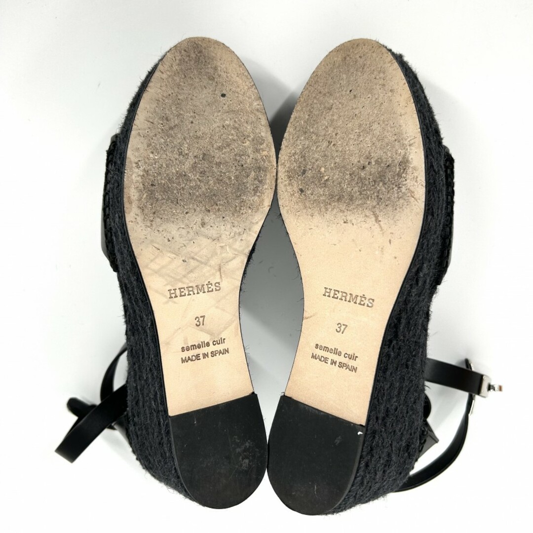 HERMES - HERMES エルメス サンダル エスパドリーユ ティヴォリ HERMES - HERMES エルメス サンダル エスパドリーユ ティヴォリ