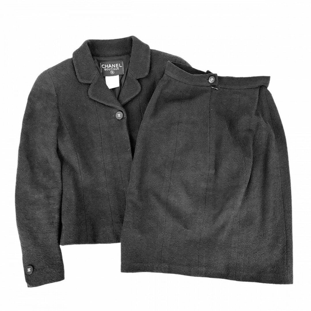 CHANEL - CHANEL シャネル セットアップ ジャケット スカート CHANEL - CHANEL シャネル セットアップ ジャケット スカート