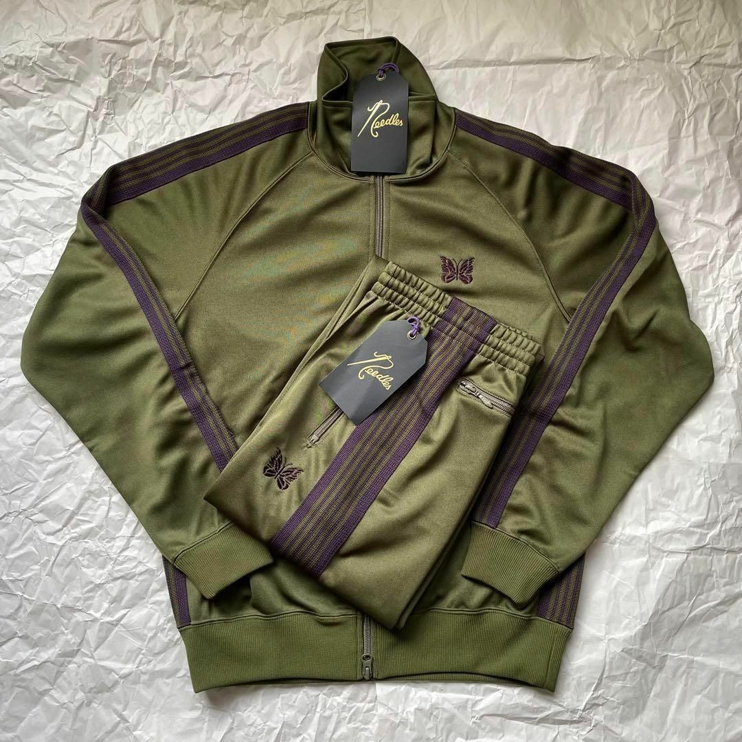 Needles - セットアップ L オリーブ 24ss needles ニードルス Needles - セットアップ L オリーブ 24ss needles ニードルス