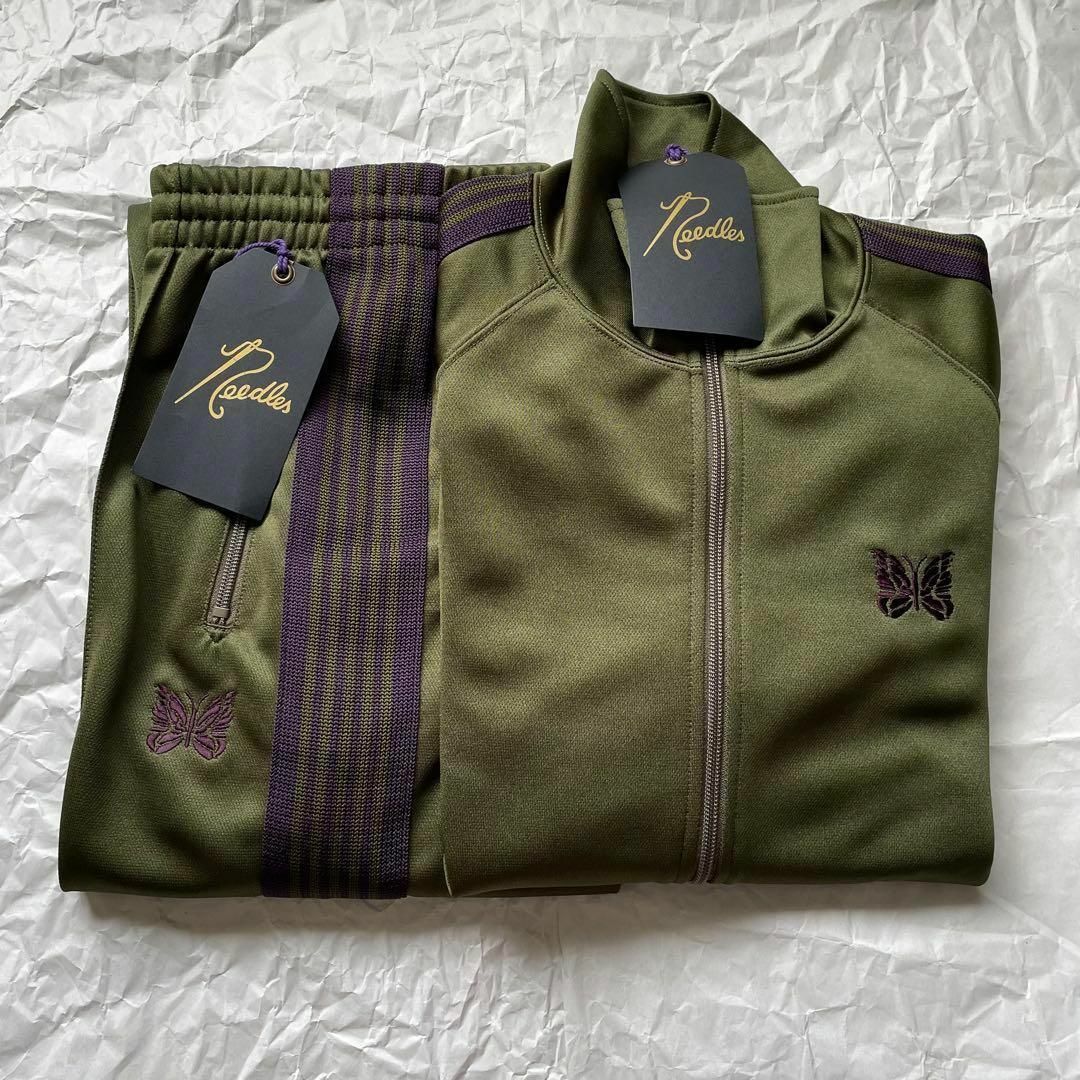 Needles - セットアップ L オリーブ 24ss needles ニードルス Needles - セットアップ L オリーブ 24ss needles ニードルス