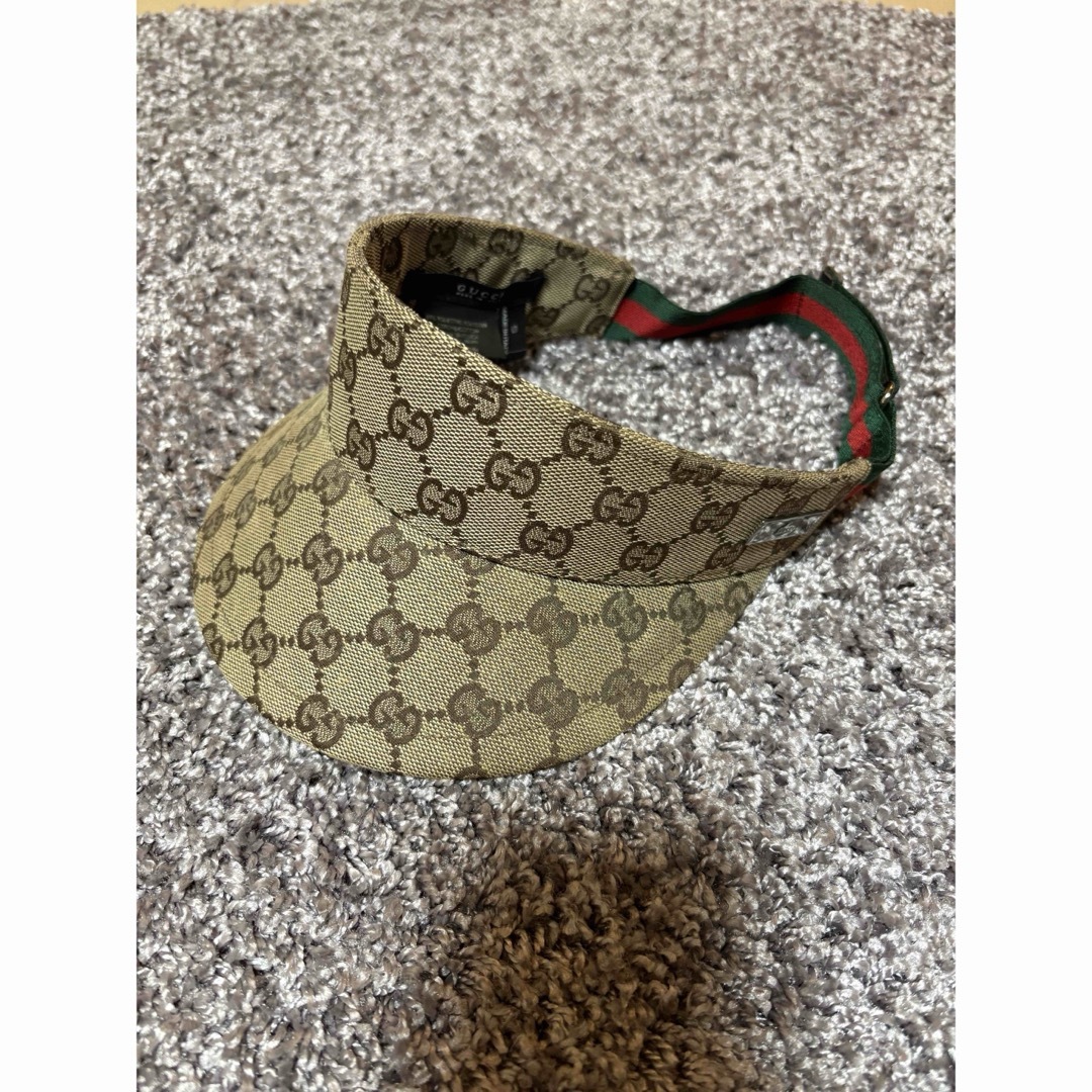 GUCCI - 正規品 グッチGUCCI 帽子ハットサンバイザー ゴルフに GUCCI - 正規品 グッチGUCCI 帽子ハットサンバイザー ゴルフに