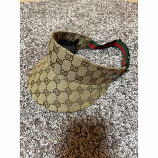 GUCCI - 正規品 グッチGUCCI 帽子ハットサンバイザー ゴルフに GUCCI - 正規品 グッチGUCCI 帽子ハットサンバイザー ゴルフに