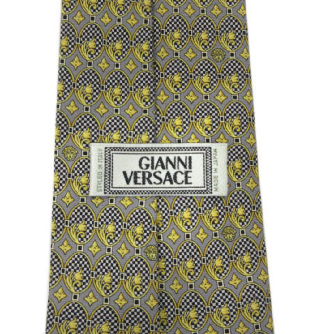 Gianni Versace - GIANNI VERSACE ネクタイ 総柄 メドゥーサ 伊 Gianni Versace - GIANNI VERSACE ネクタイ 総柄 メドゥーサ 伊