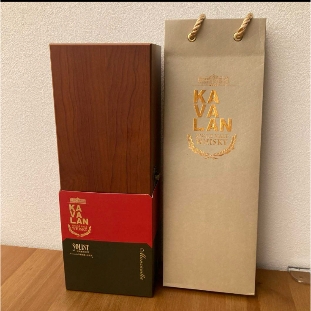 KAVALAN SOLIST Manzanilla 台湾ウィスキー 木製ボックスの通販 KAVALAN SOLIST Manzanilla 台湾ウィスキー 木製ボックスの通販