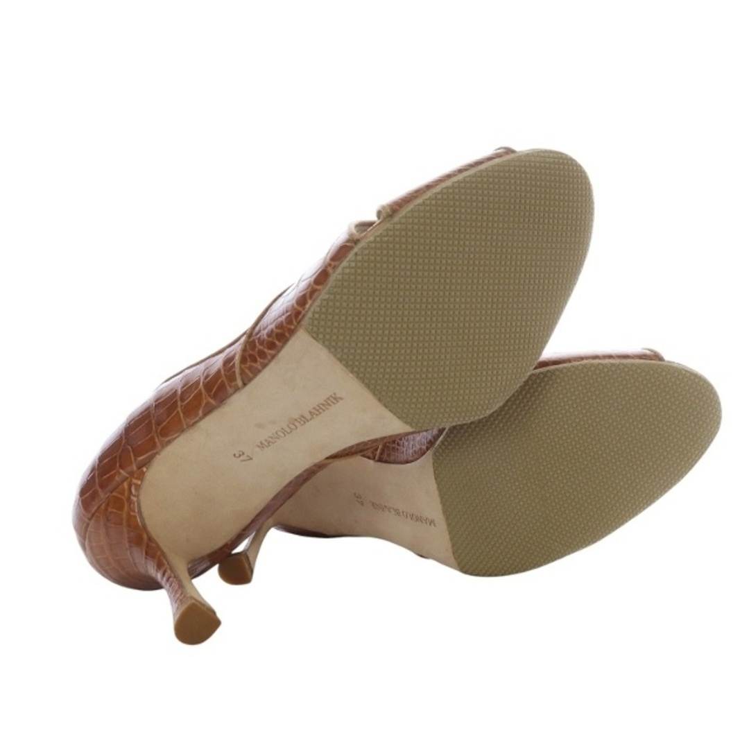 【特別セール品】 MANOLO BLAHNIK - マノロブラニク パンプス ピンヒール オープン 靴