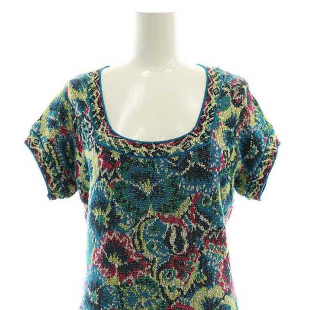MISSONI - ミッソーニ MISSONI ニットワンピース マルチカラー MISSONI - ミッソーニ MISSONI ニットワンピース マルチカラー