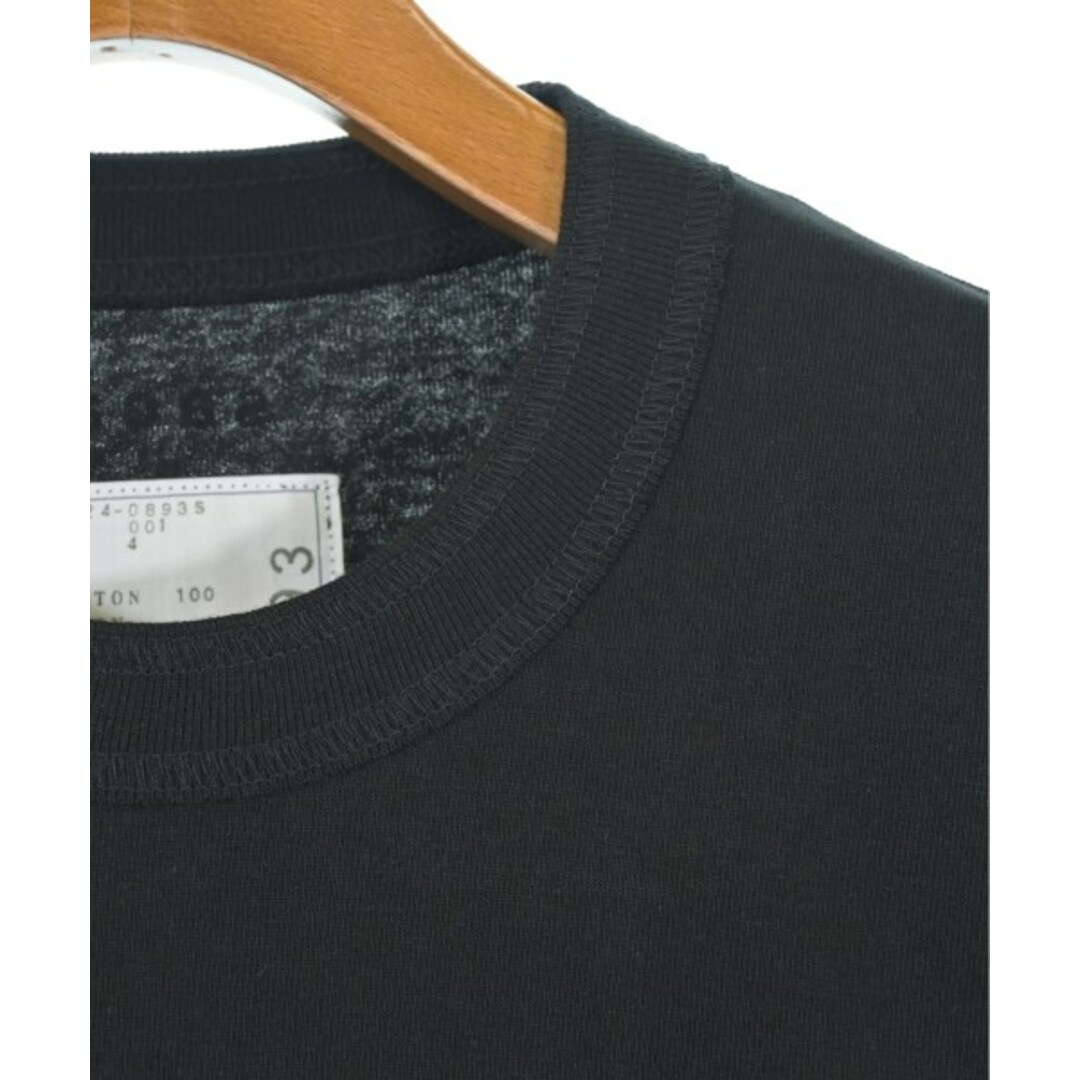 sacai - sacai サカイ Tシャツ・カットソー 4(XL位) 黒等 【古着 sacai - sacai サカイ Tシャツ・カットソー 4(XL位) 黒等 【古着