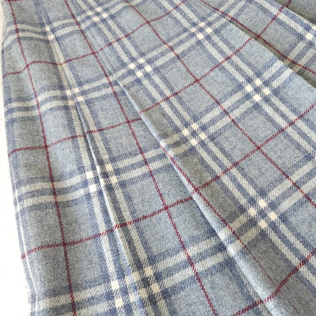 BURBERRY - BURBERRYSチェック柄ウールボックスプリーツスカート BURBERRY - BURBERRYSチェック柄ウールボックスプリーツスカート
