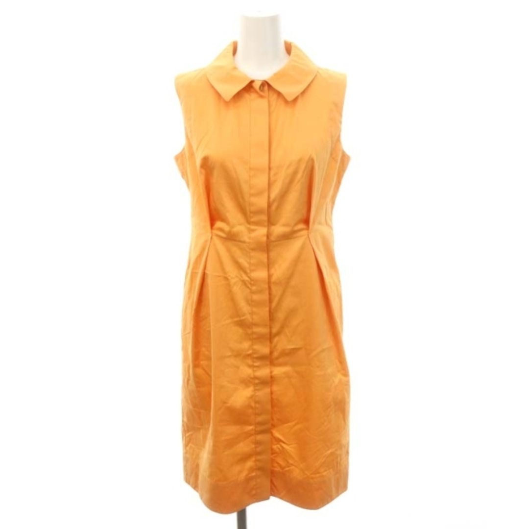 JIL SANDER - ジルサンダー コットンノースリーブワンピース JIL SANDER - ジルサンダー コットンノースリーブワンピース