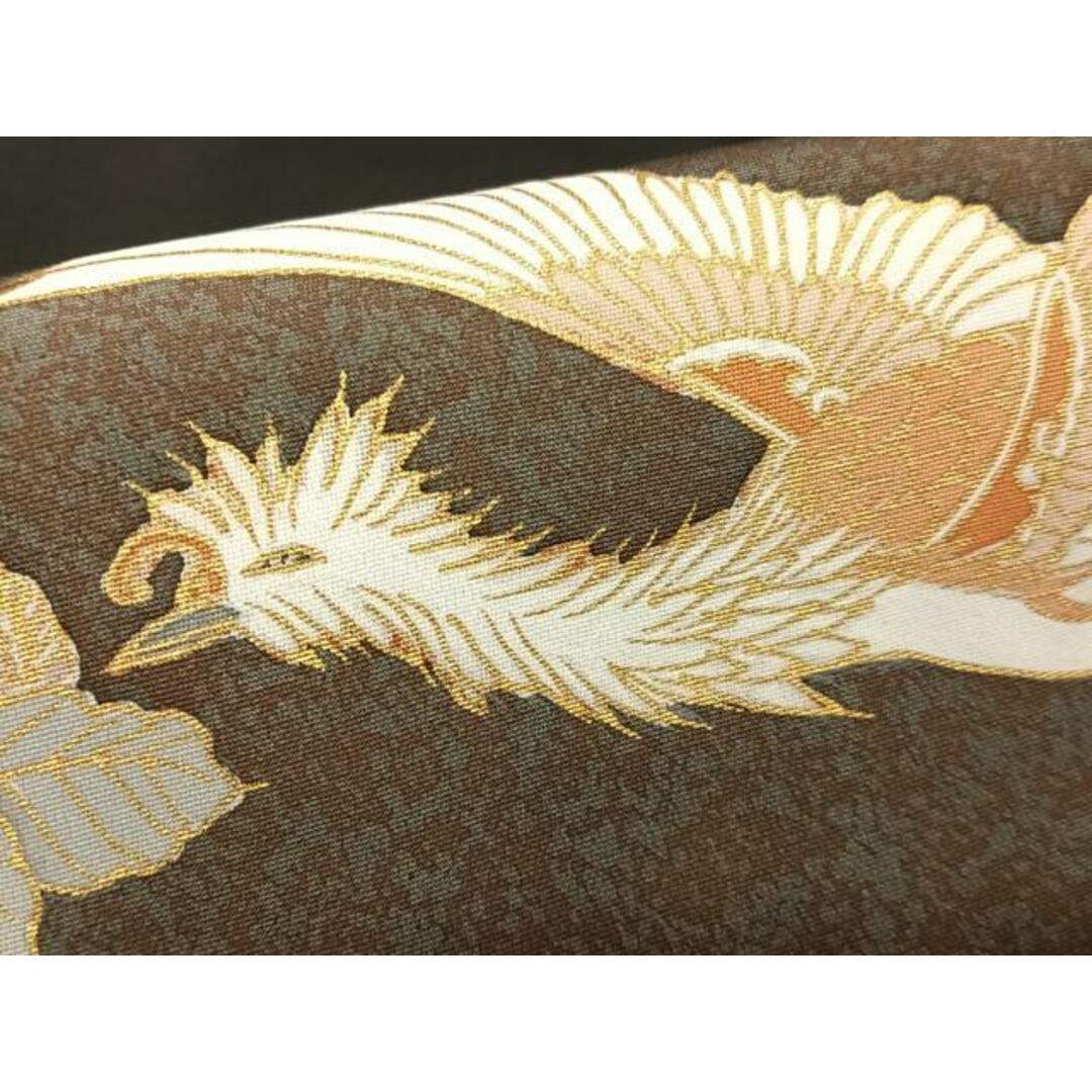 平和屋着物□豪華黒留袖 駒刺繍 鳳凰草花文 暈し染め 金彩 正絹 平和屋着物□豪華黒留袖 駒刺繍 鳳凰草花文 暈し染め 金彩 正絹