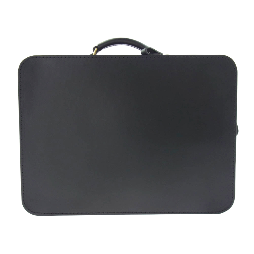 HERZ - HERZ ヘルツ 箱型鞄 2way レザー ビジネス バッグ LL HERZ - HERZ ヘルツ 箱型鞄 2way レザー ビジネス バッグ LL
