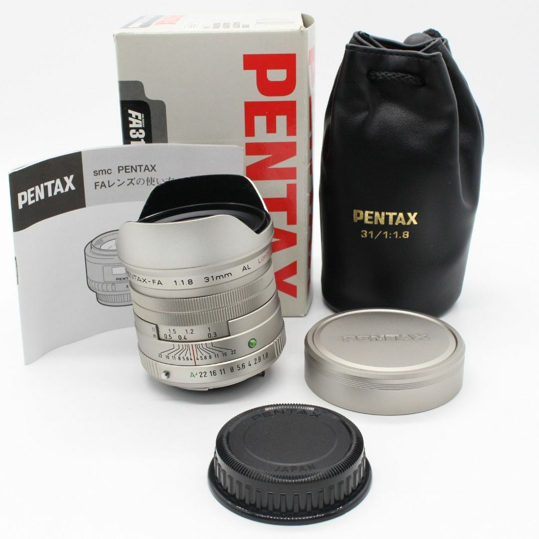 ☆極上品☆PENTAX FA31mm F1.8 AL Limited シルバーの通販 by ☆極上品☆PENTAX FA31mm F1.8 AL Limited シルバーの通販 by