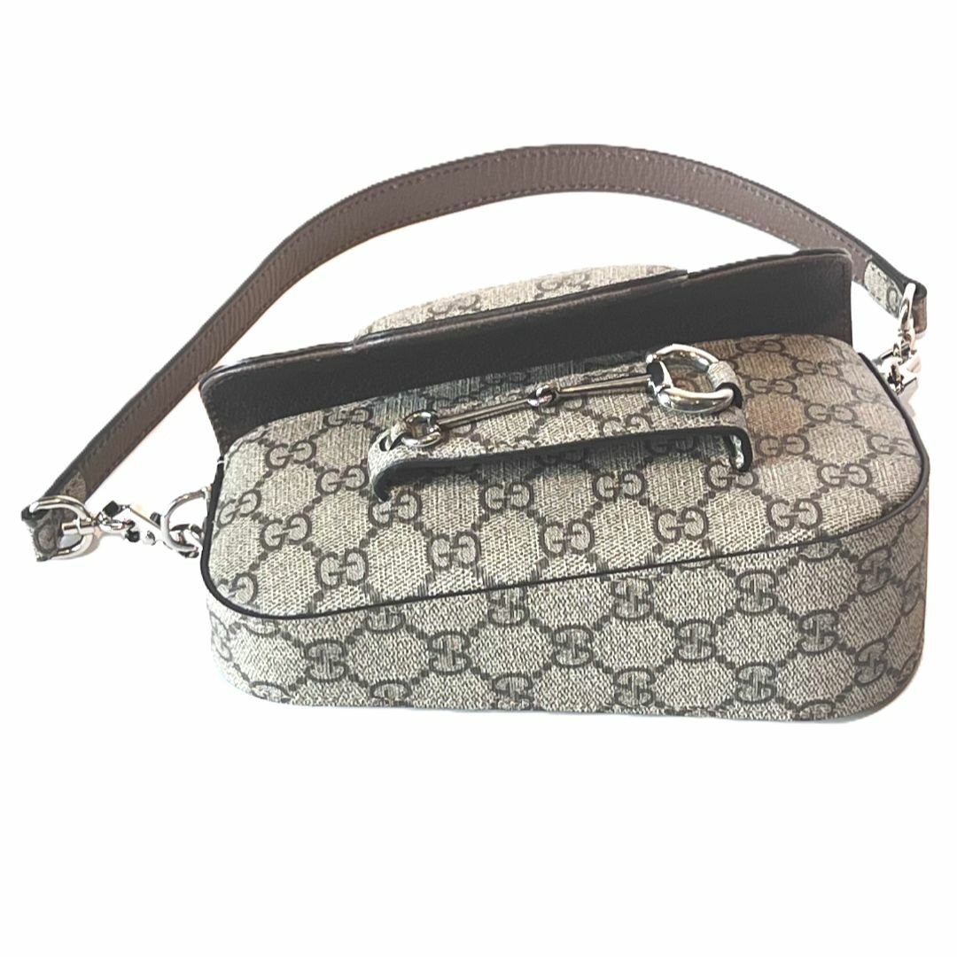 GUCCI - 新品未使用 希少 グッチミニショルダーバッグ ホース GUCCI - 新品未使用 希少 グッチミニショルダーバッグ ホース