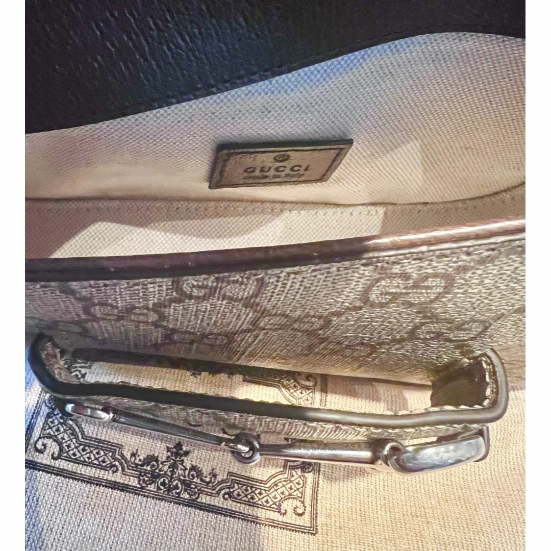 GUCCI - 新品未使用 希少 グッチミニショルダーバッグ ホース GUCCI - 新品未使用 希少 グッチミニショルダーバッグ ホース