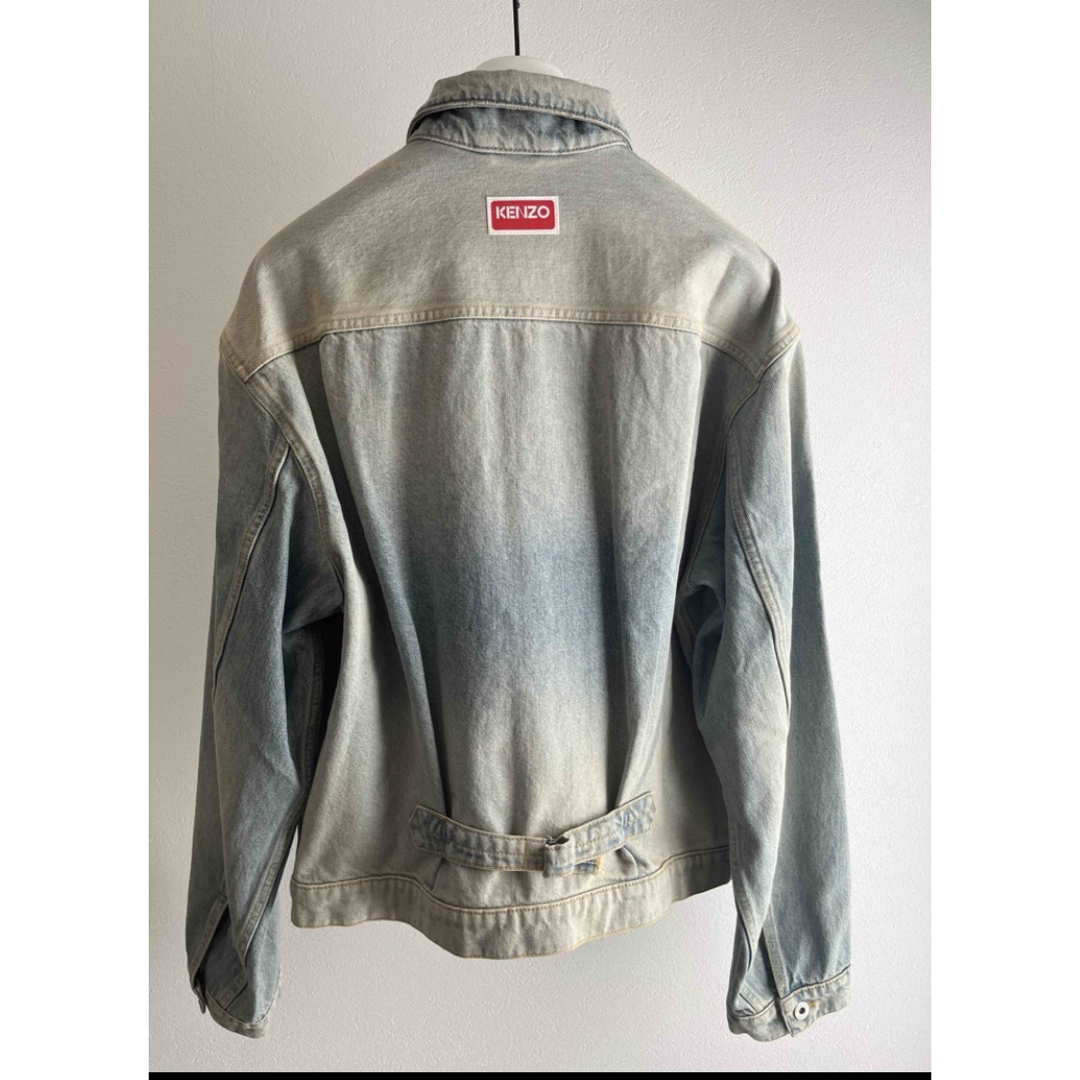 KENZO - KENZO デニムトラッカージャケット stone breach denim KENZO - KENZO デニムトラッカージャケット stone breach denim